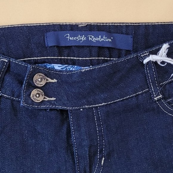 NWOT Freestyle Revolution Flare Woman Jeans Size 9 - Picture 6 of 9